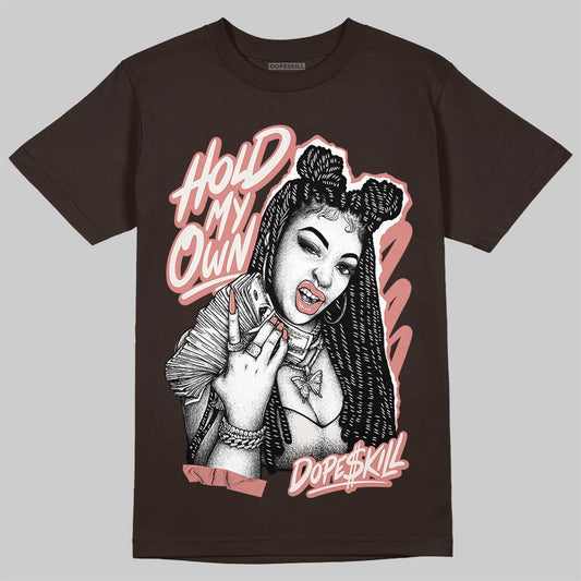 Jordan 1 High OG “Baroque Brown” DopeSkill T-Shirt New H.M.O Graphic Streetwear - Dark Chocolate