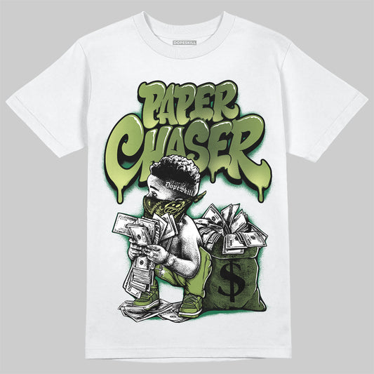 Foamposite Pro 'Pine Green' DopeSkill T-Shirt Paper Chaser Boy Graphic Streetwear - White