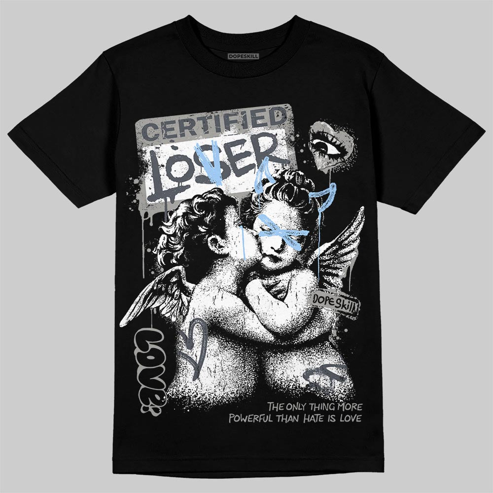 Jordan 11 Cool Grey DopeSkill T-Shirt Certified Lover Graphic Streetwear - Black