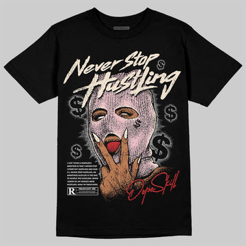 ASICS Gel-Nimbus 10.1 Strawberry DopeSkill T-Shirt Never Stop Hustling Graphic Streetwear - Black