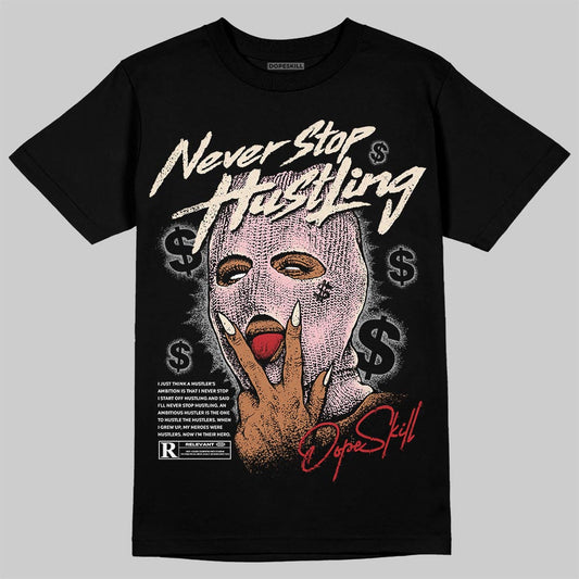 ASICS Gel-Nimbus 10.1 Strawberry DopeSkill T-Shirt Never Stop Hustling Graphic Streetwear - Black