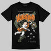 Jordan 4 Retro OG SP Undefeated (2025) DopeSkill T-Shirt Nevermind Graphic Streetwear - black