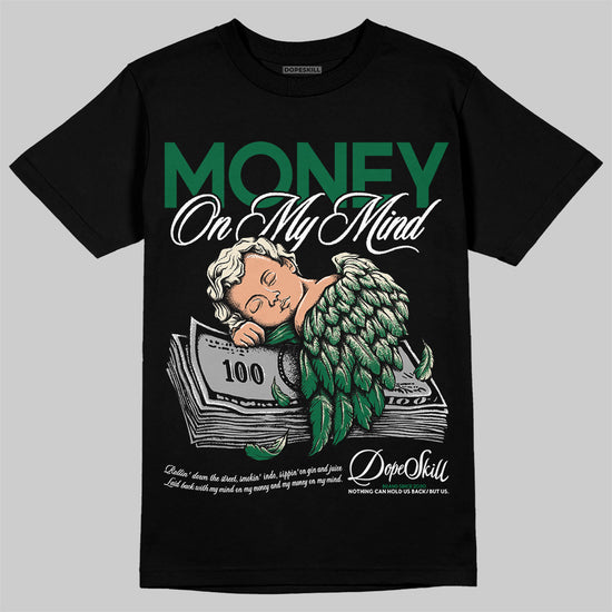 Jordan 13 GS “Pine Green” DopeSkill T-Shirt MOMM Graphic Streetwear - Black