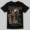 TAN Sneakers DopeSkill T-Shirt All Earned Graphic Streetwear - black