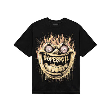 TAN Sneakers DopeSkill T-Shirt Hellfire Graphic Streetwear - black