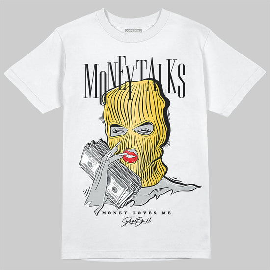 Jordan 12 "Phantom" DopeSkill T-Shirt Money Talks Graphic Streetwear - White