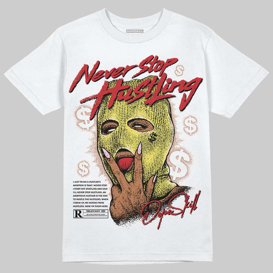 ASICS Gel-Nimbus 10.1 'Banana Split' DopeSkill T-Shirt Never Stop Hustling Graphic Streetwear - White