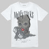 Jordan 9 Cool Grey DopeSkill T-Shirt Money Talks Graphic Streetwear - White