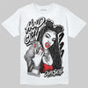 Jordan 4 “White Thunder” DopeSkill T-Shirt New H.M.O Graphic Streetwear - White