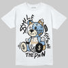 Nike Air Diamond Turf Must Be the Money DopeSkill T-Shirt Smile Through The Pain Graphic Streetwear - White