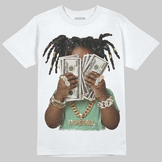 Asics Gel-Kayano 12.1 White/Menthol DopeSkill T-Shirt Rich Youth Graphic Streetwear - White 