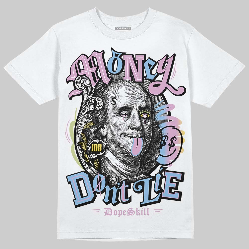 Jordan 5 “Year of the Snake” DopeSkill T-Shirt Money Don't Lie Graphic Streetwear - White