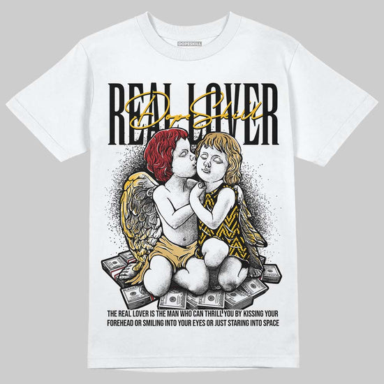 Jordan 12 Retro 'Taxi' 2025 DopeSkill T-Shirt Real Lover Graphic Streetwear - White