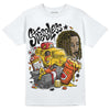 Yellow Sneakers DopeSkill T-Shirt Stressless Graphic Streetwear - White