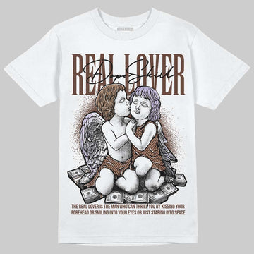 Harris Tweed x Wmns Dunk Low 'Sesame' DopeSkill T-Shirt Real Lover Graphic Streetwear - White 