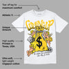 Vivid Sulfur 4s DopeSkill T-Shirt Money Bag Coming Up Graphic