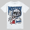 Jordan 1 Low OG “Storm Blue” DopeSkill T-Shirt Mystery Ghostly Grasp Graphic Streetwear - White