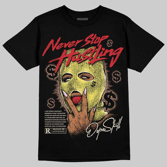 ASICS Gel-Nimbus 10.1 'Banana Split' DopeSkill T-Shirt Never Stop Hustling Graphic Streetwear - Black