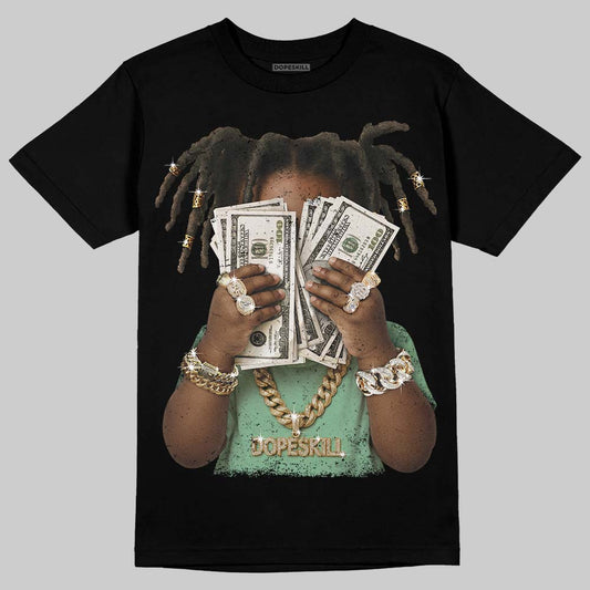 Asics Gel-Kayano 12.1 White/Menthol DopeSkill T-Shirt Rich Youth Graphic Streetwear - Black