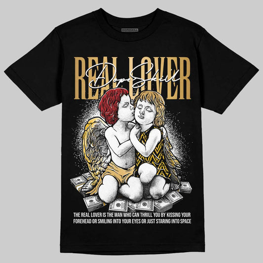 Jordan 12 Retro 'Taxi' 2025 DopeSkill T-Shirt Real Lover Graphic Streetwear - Black