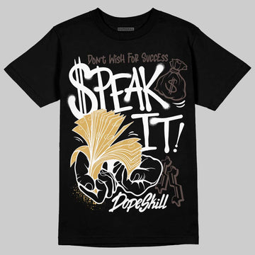 Adidas Samba OG C ‘Black Gum’ DopeSkill T-Shirt Speak It Graphic Streetwear - Black