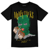 Green Sneakers DopeSkill T-Shirt Money Talks Graphic Streetwear - Black 