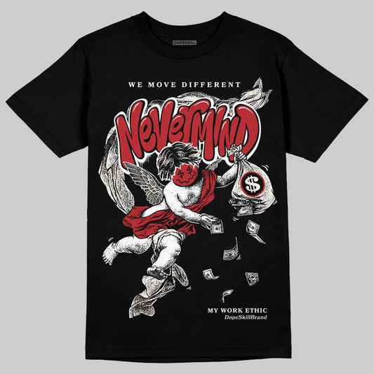 Nigel Sylvester x Jordan 1 Low OG “Nitro” DopeSkill T-Shirt Nevermind Graphic Streetwear - Black