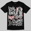 Harris Tweed x Wmns Dunk Low 'Black Phantom' DopeSkill T-Shirt Real Ones Move In Silence Graphic Streetwear - black
