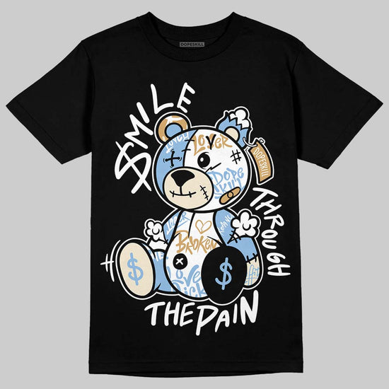 Nike Air Diamond Turf Must Be the Money DopeSkill T-Shirt Smile Through The Pain Graphic Streetwear - Black