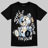 Nike Air Diamond Turf Must Be the Money DopeSkill T-Shirt Smile Through The Pain Graphic Streetwear - Black