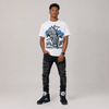 Black University Blue 5s DopeSkill T-Shirt True Love Will Kill You Graphic