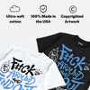 Black University Blue 5s DopeSkill T-Shirt F#ck Around And Find Out Graphic