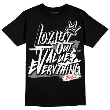 Jordan 1 High OG “Black/White” DopeSkill T-Shirt LOVE Graphic Streetwear - Black