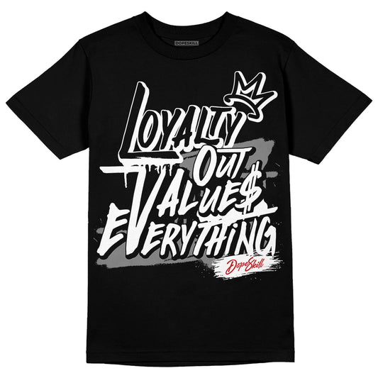 Jordan 1 High OG “Black/White” DopeSkill T-Shirt LOVE Graphic Streetwear - Black