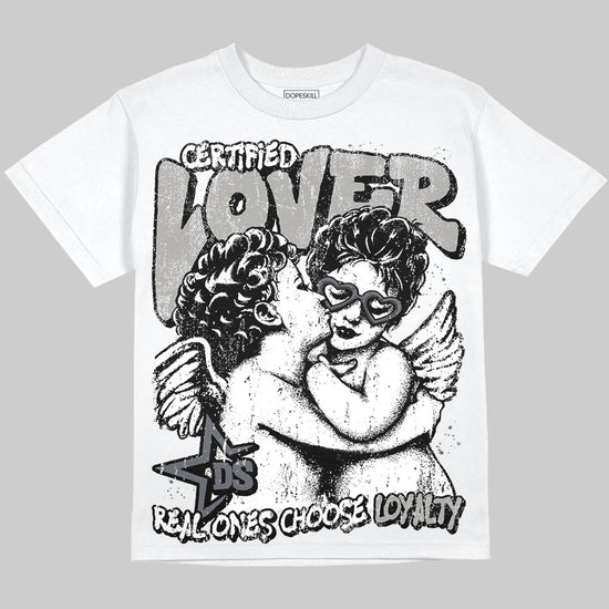 Jordan 11 Cool Grey DopeSkill T-Shirt Real Ones Choose Loyalty Graphic Streetwear - White