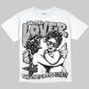 Jordan 11 Cool Grey DopeSkill T-Shirt Real Ones Choose Loyalty Graphic Streetwear - White