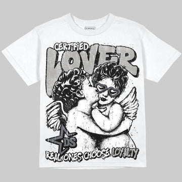 Jordan 11 Cool Grey DopeSkill T-Shirt Real Ones Choose Loyalty Graphic Streetwear - White