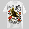 Yellow Sneakers DopeSkill T-Shirt Reap What You Sow Graphic Streetwear - White