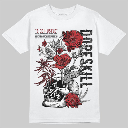Air Foamposite One Cough Drop (2025) DopeSkill T-Shirt Side Hustle Graphic Streetwear - White