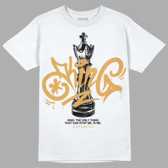 Jordan 11 "Gratitude" DopeSkill T-Shirt King Chess Graphic Streetwear - White 