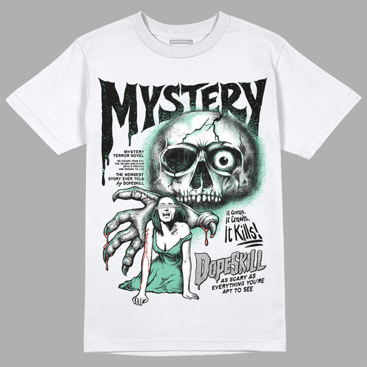 Jordan 3 "Green Glow" DopeSkill T-Shirt Mystery Ghostly Grasp Graphic Streetwear - White 