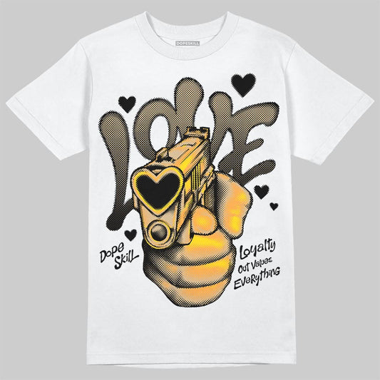 Love Sneakers DopeSkill T-Shirt Love Shot Graphic Streetwear - White
