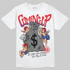 Jordan 3 “Seoul 2.0” DopeSkill T-Shirt Money Bag Coming Up Graphic Streetwear - White