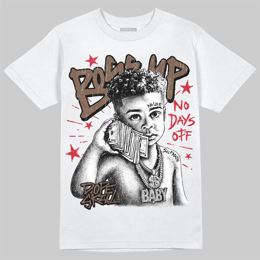 Jordan 3 World’s Best Dad DopeSkill T-Shirt Boss Up Graphic Streetwear - White 
