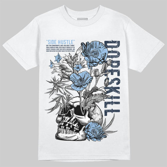 Asics Gel-Cumulus 16 Wash/Independence Blue DopeSkill T-Shirt Side Hustle Graphic Streetwear - White 