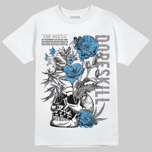 Air Max 95 OG Blue Spark DopeSkill T-Shirt Side Hustle Graphic Streetwear - White