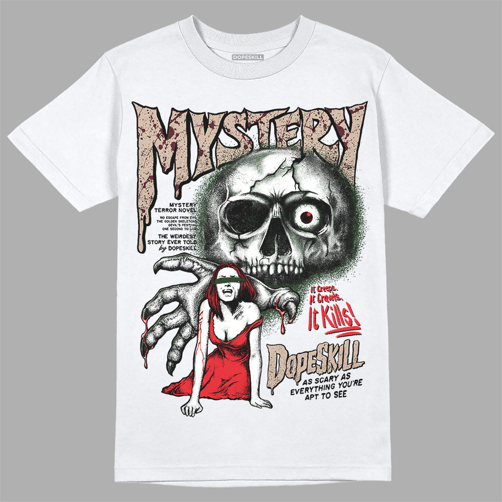 Dunk Low Freddy Krueger DopeSkill T-Shirt Mystery Ghostly Grasp Graphic Streetwear - White 