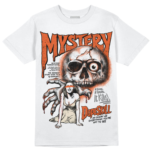 Jordan 3 Georgia Peach DopeSkill T-Shirt Mystery Ghostly Grasp Graphic Streetwear - WHite