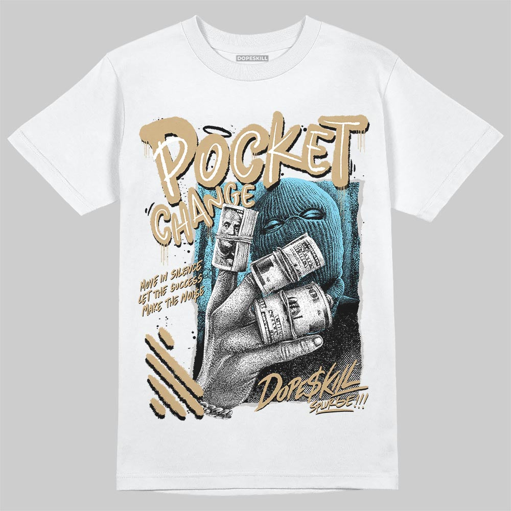 Jordan 11 City Pack “H-Town” DopeSkill T-Shirt Pocket Change Graphic Streetwear - White 
