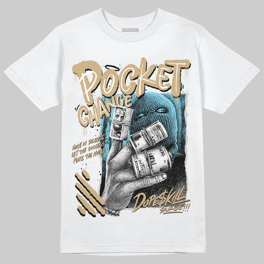Jordan 11 City Pack “H-Town” DopeSkill T-Shirt Pocket Change Graphic Streetwear - White 